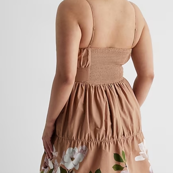Express floral mini dress - Picture 3 of 6